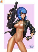 Ghost_in_the_Shell Motoko_Kusanagi khantian // 722x1000 // 341.1KB // jpg