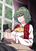 Animated Buckethead_ero Touhou_Project Yuuka_Kazami // 768x1086 // 1.3MB // gif