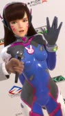 3D Animated Blender D.Va Lvl_3_Toaster Overwatch // 506x900 // 2.6MB // webm