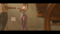 3D Animated Horse(s) Lara_Croft Tomb_Raider mept44 // 2048x1152, 19.5s // 7.4MB // mp4