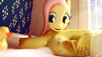3D Fluttershy My_Little_Pony_Friendship_Is_Magic thatotherguythere // 2347x1319 // 5.1MB // png