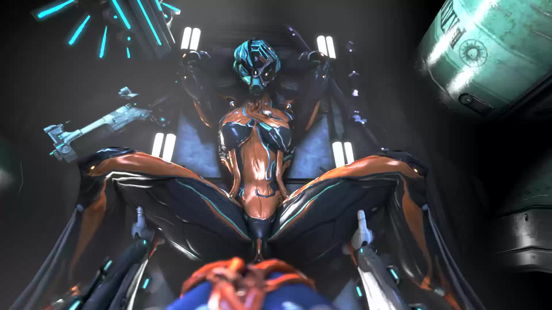 3D Animated Source_Filmmaker Warframe white-crow // 1920x1080 // 3.9MB // webm