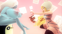 3D Adventure_Time Fionna_the_Human_Girl Ice_Queen Mike_Inel // 1600x900 // 457.3KB // jpg