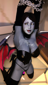 1kmspaint 3D Source_Filmmaker Succubus // 2160x3840 // 2.3MB // jpg