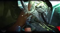 3D Alien_(Series) Animated Xenomorph keyfeather // 1280x720 // 10.2MB // webm