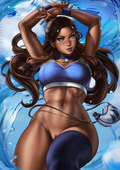 Avatar_The_Last_Airbender Katara dandonfuga // 3508x4961 // 1.2MB // jpg