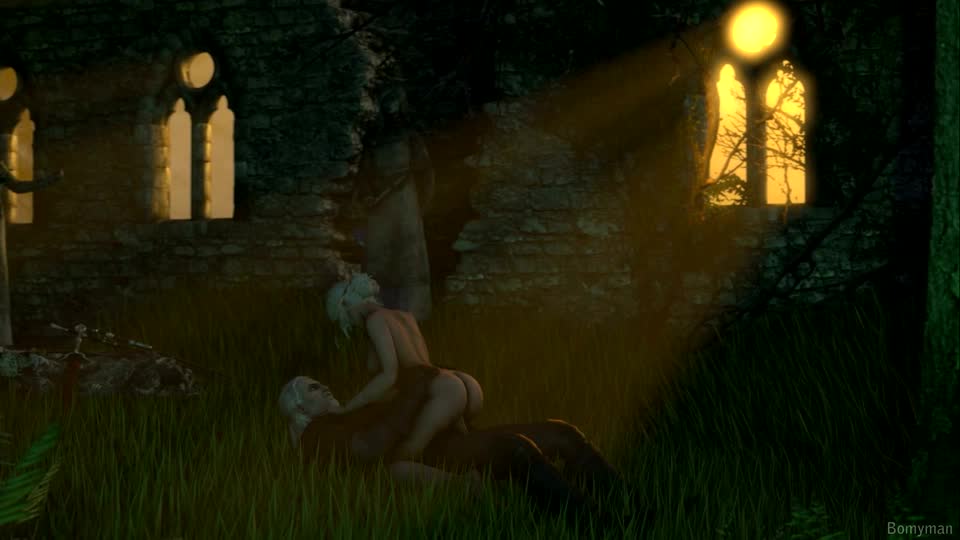 3D Animated Bomyman Ciri Geralt_of_Rivia Sound Source_Filmmaker The_Witcher The_Witcher_3:_Wild_Hunt // 960x540 // 2.8MB // webm