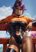 Bleach Yoruichi_Shihōin dandonfuga // 3000x4321 // 742.7KB // jpg