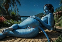 AI-generated Avatar_(Film) Na'vi Tuktirey // 1216x832 // 191.0KB // jpg