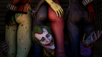 Batman_(Series) Catwoman Harley_Quinn Joker Poison_Ivy Source_Filmmaker sfmarvel // 2500x1406 // 4.1MB // png