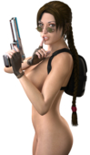 3D Lara_Croft Tomb_Raider // 1400x2400 // 9.2MB // png