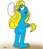 Smurfette The_Smurfs helix // 1329x1500 // 572.4KB // png