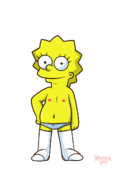 Lisa_Simpson The_Simpsons xierra099 // 821x1217 // 145.2KB // png