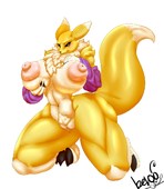 Digimon Renamon // 1044x1200 // 534.1KB // jpg