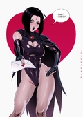 DC_Comics Raven Teen_Titans dandonfuga // 3508x4961 // 660.6KB // jpg