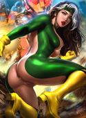 Logan_Cure Marvel_Comics Rogue_(X-Men) X-Men // 2729x3716 // 742.6KB // jpg