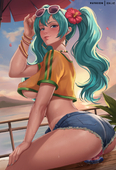 Brazilian_Miku ExLic Hatsune_Miku // 1020x1500 // 1.2MB // jpg