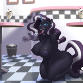 Kevinsano My_Little_Pony_Friendship_Is_Magic Nightmare_Rarity Rarity // 900x900 // 581.6KB // png
