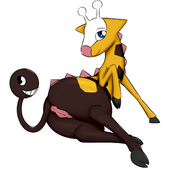 Girafarig_(Pokémon) Pokemon // 1280x1226 // 327.5KB // png