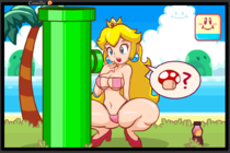 Creambee Princess_Peach Super_Mario_Bros // 1080x720 // 168.3KB // png