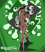 Octoling Splatoon marina_ida // 1200x1400 // 563.9KB // jpg