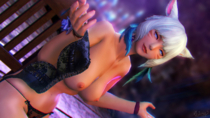 3D Final_Fantasy_(series) Final_Fantasy_XIV Miqo'te Y'shtola_Rhul Zly // 1920x1080 // 3.3MB // png