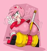 Amy_Rose Sonic_(Series) joaoppereiraus // 2500x2700 // 450.8KB // jpg