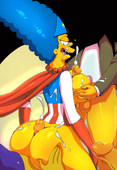 Marge_Simpson Orange-PEEL The_Simpsons // 864x1260 // 483.6KB // jpg