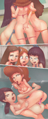 Candace_Flynn Dr.Hirano Jenny_Brown Linda_Flynn-Fletcher Phineas_and_Ferb Stacy_Hirano conoghi // 814x2000 // 217.1KB // jpg