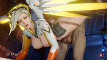 3D Animated Blender GrandCupido Mercy Overwatch Sound // 1280x720, 14.4s // 2.2MB // mp4