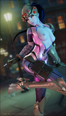 3D Blender MajorKoenisch Overwatch Widowmaker // 800x1400 // 554.0KB // jpg