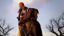 3D Horse(s) Skyrim Source_Filmmaker The_Elder_Scrolls snippstheslammer // 1920x1080 // 5.0MB // png