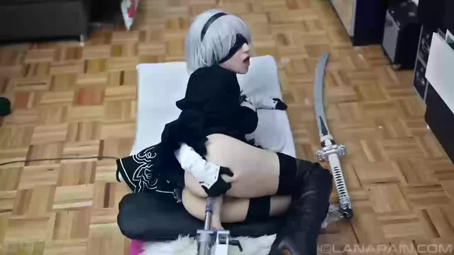 Android_2B Animated Cosplay Nier_Automata Sound // 900x506 // 1.9MB // webm