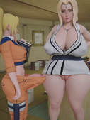 3D Animated Blender Meis3D Naruko Naruto Sound Tsunade // 960x1280, 133s // 24.4MB // webm