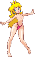 Princess_Peach Super_Mario_Bros // 141x230 // 8.0KB // png