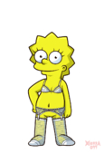 Lisa_Simpson The_Simpsons xierra099 // 821x1217 // 229.6KB // png
