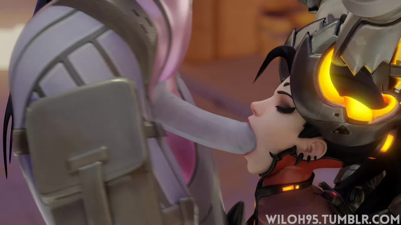 3D Animated Blender Mercy Overwatch Widowmaker wiloh95 // 1280x720 // 226.5KB // webm