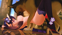 3D Animated Dog(s) Genshin_Impact Lumikiru Luminyu Raiden_Shogun // 2560x1440, 72s // 21.8MB // mp4