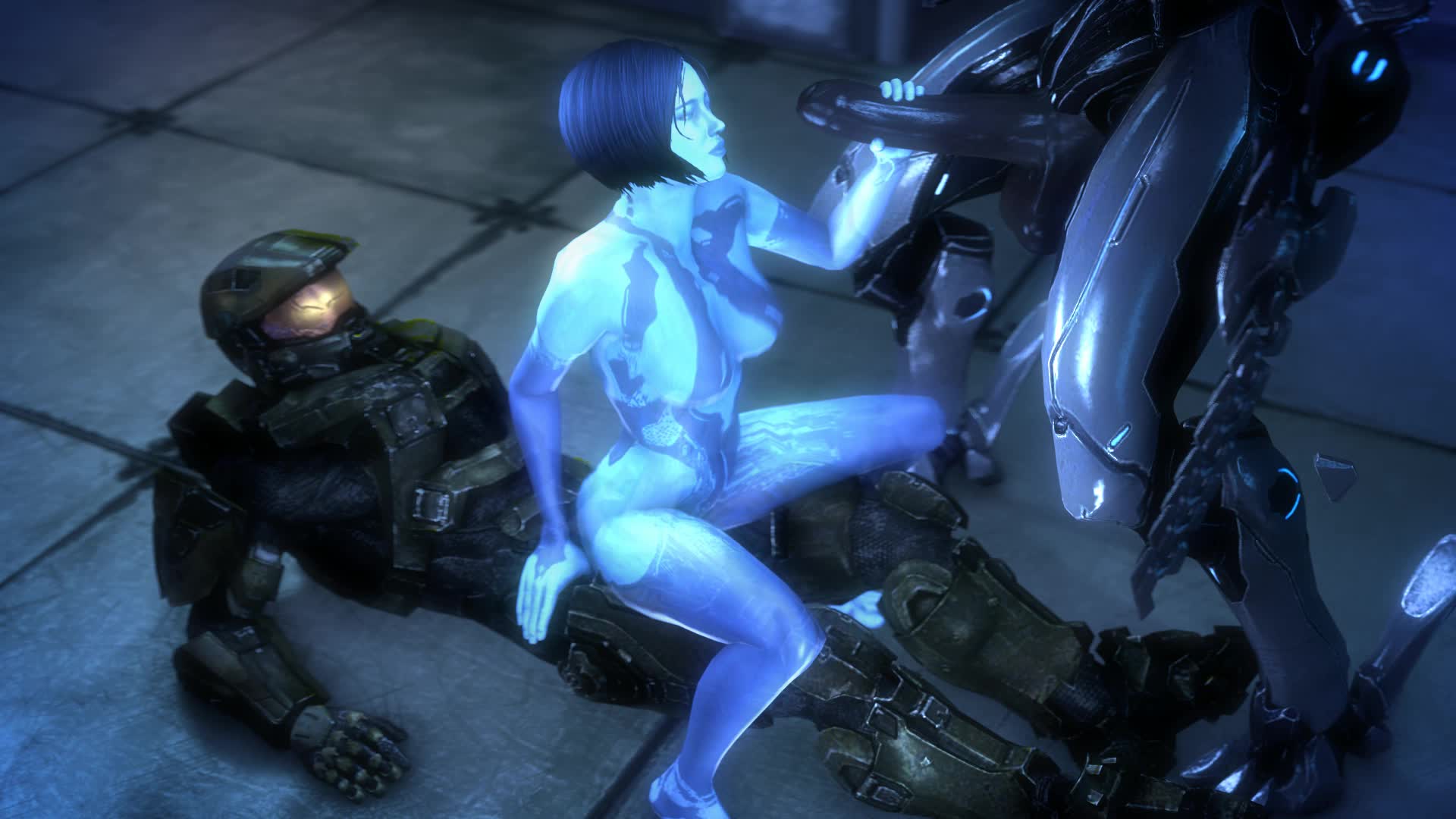 3D Animated Cortana Halo Sound Source_Filmmaker noname55 // 1920x1080 // 8.1MB // webm