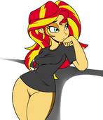 My_Little_Pony_Friendship_Is_Magic Sunset_Shimmer // 1039x1200 // 234.7KB // png