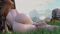 3D Blender Princess_Zelda The_Legend_of_Zelda arhoangel // 3840x2160 // 1.2MB // jpg