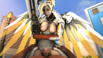 3D Mercy Overwatch Source_Filmmaker dinoboy555 // 1280x720 // 1.0MB // png