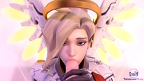 3D Blender Mercy Overwatch Tracer strapy // 720x405 // 54.4KB // jpg