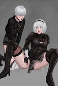 Android_2B Android_9S Nier Nier_Automata // 2480x3694 // 2.2MB // jpg