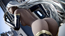 Blender Initial_A Nier Yurie // 3840x2160 // 8.7MB // png