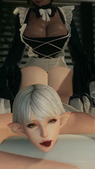 3D Ameliance_Leveilleur Elezen Final_Fantasy_(series) Final_Fantasy_XIV Sinful Sound // 720x1280, 25.7s // 3.1MB // mp4