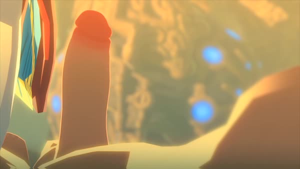 3D Animated Link Mipha Sable_Serviette The_Legend_of_Zelda The_Legend_of_Zelda_Breath_of_the_Wild // 600x338 // 496.6KB // webm