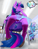 Bernie My_Little_Pony_Friendship_Is_Magic Trixie_Lulamoon Twilight_Sparkle // 1280x1656 // 1.8MB // png