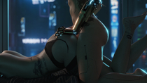 Cyberpunk_2077 Judy_Alvarez V_(Cyberpunk_2077) nikovako // 3840x2160 // 31.5MB // png