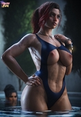 3D Blender Claire_Russell Cyberpunk_2077 Panam_Palmer PillowFun // 2000x2889 // 787.7KB // jpg